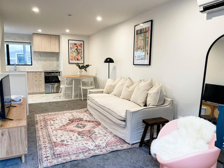 Chic City Centre Townhouse Christchurch Buitenkant foto